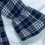 Violet B Houndstooth 3/4 Bell Sleeve Dress 1X Black Photo 3