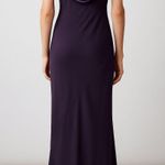 Jones New York NEW-NWT Evening Purple Cowl Back Sleeveless Gown Size 8 Photo 1