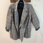 Theory Clairene Weston Plaid Wool Cashmere Double Faced Jacket XL Photo 2