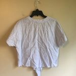 Hem & Thread  small blue crop top Photo 1