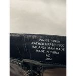 Nine West Womens Black Leather Ankle Boots 10 Medium Photo 8