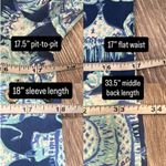 Lilly Pulitzer  Blue Sophie Dress Stretch Jersey Elephant Print Preppy Resortwear Photo 9