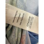 Chico's Hawaiian Scene Short Sleeve TShirt Size 2 (Large) Beach Vacation Resort Photo 5