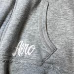 Aeropostale Sleeveless Zip Up Hoodie Womens XL Grey Sweatshirt California Casual Photo 6