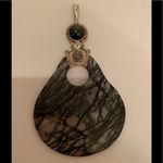 HUGE Sajen Offerings Picasso marble pendant Black Photo 1