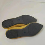 Rothy's  Shoe Size 5.5 Yellow Rubber Woven Pointed Toe closed heel Shoes Photo 8