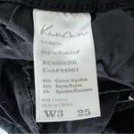 KanCan Black Denim Jean Shorts Distressed Cuffed Mid Rise 3 25 Photo 7