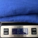 Kenar  Linen Blue Sleeveless Dress Size 8 Natural & Breathable Photo 11