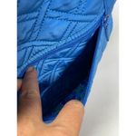 Vera Bradley Quilted Fabric Blue Large Tote Photo 4