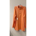 Lululemon Swiftly Relaxed Long Length Half Zip size 14 Coral Kiss Photo 3