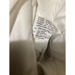 ZARA  Flawed White Halter Neck Mini Dress Rhinestone Neckline Chain Detail Size M Photo 6