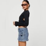 Princess Polly  Grishea Low Rise Denim Skirt Photo 1