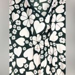 Kate Spade New York Pink Black Spade Clover Hearts Caftan Cover Up Size XS/S Photo 7