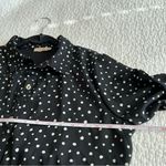 ✨ Full Moon Maternity Polka Dot Black White Dress Large Black Size undefined Photo 9