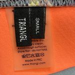 Triangl Light Blue Orange Purple Multicolor Lightly Padded Bikini Top Size Small Photo 4