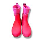 UGG  Droplet Mid Rain Boots Women’s Size 6‎ Taffy Pink Waterproof Spring Photo 1