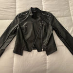 Trac  Black Leather Women's Jacket Photo 0