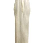 Rue Stiic Ribbed Knit Maxi Skirt White Photo 0