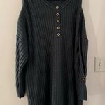 Free People  intimately size L knee length grey sweater dress Photo 0