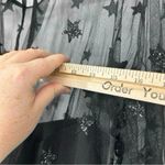 Lirika Matoshi Teuta Star Tulle Dress XL Black Celestial Mini Fairycore Photo 9