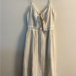 Lush Clothing Lush Elegant Cream Striped Dress‎ Photo 1