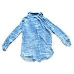 Anthropologie NEW Cloth and Stone Clouds Tie Dye Button Down Blouse Size XS Boho Photo 2