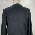 Tommy Hilfiger Black Sequin Wrap Long Sleeve Cardigan Size Medium Photo 8