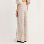 Revolve x Rumer The Label Quinn Pant Ivory Plaid Size XS Photo 2