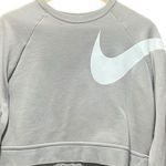Nike Dri-FIT Versa Cropped Sweatshirt In Desert Sand size Medium Photo 2