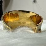 Henri Bendel NWOT  Large Snakeskin Print Cuff Bracelet Photo 4