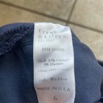 Frank & Eileen WICKLOW The Italian Chino Pant Navy Blue Size 6 Photo 12