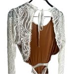 For Love & Lemons Emerie Cut Out Dress in White EUC Photo 9