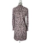 Tuckernuck Brooke Wright Designs for Pink Leopard Long Sleeve Dress XS Photo 4