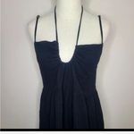 Anthropologie Charlie Holiday Dress Womens Tiered Priscilla Maxi Black Boho Photo 1