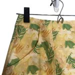 ASTR The Label Yellow Multicolor Floral Leafy Mini Skirt Women Sz S Photo 2
