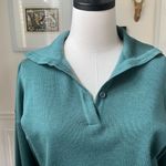 Vintage 70s l Ruffin Ruffinknit Cropped Sweater Green M Size M Photo 1