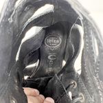 Jeffrey Campbell [] Black Slashed Nubuck Leather Lace Up Combat Boots Size 6.5 Photo 6