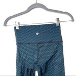 Lululemon High Times Pant (Luxtreme) Score Jacquard Black Indian Ocean sz 4 Photo 7