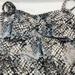 Apt. 9  MULTICOLORED GEOMETRIC PATTERN ONE PIECE SWIMSUIT W/BLACK BOTTOM SZ 18 Photo 2