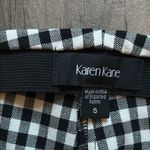 Karen Kane  Black and White Plaid Pants Photo 1