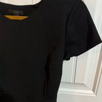 J.Crew Women's Black Jumpsuit Short Sleeve Pleated Size 2 Zip Closure Photo 1