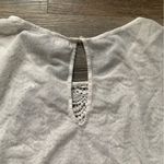 Aerie  Cream Ruffled Lace Blouse S Photo 6