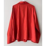 Cato Women's Burnt Orange Long Sleeve Stretch Button Down Shirt Plus Size 22/24W Photo 1