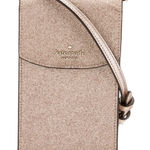 Kate Spade New York Tinsel North South Flap Phone Glitter Crossbody Bag Photo 0