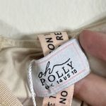 Oh Polly NWT  Calista Nude Ruched Long Sleeve Mini Dress Size 10 Photo 4