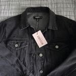 Missguided Black Denim Jacket  Photo 1
