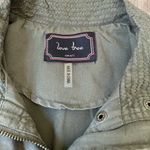 Love Tree  Army Green Jacket ~ cargo pockets, cinch waist ~ women’s Size Small Photo 9