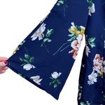 Main Strip  Floral Flower Short Romper Large Photo 2