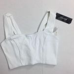 Tavik Ribbed Bikini Top White XS Photo 5