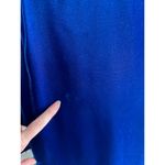 maxi dress velvet blue lace gothic formal Size 12 Photo 4